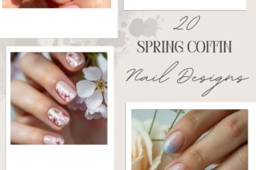 20 Spring Coffin Nail Designs