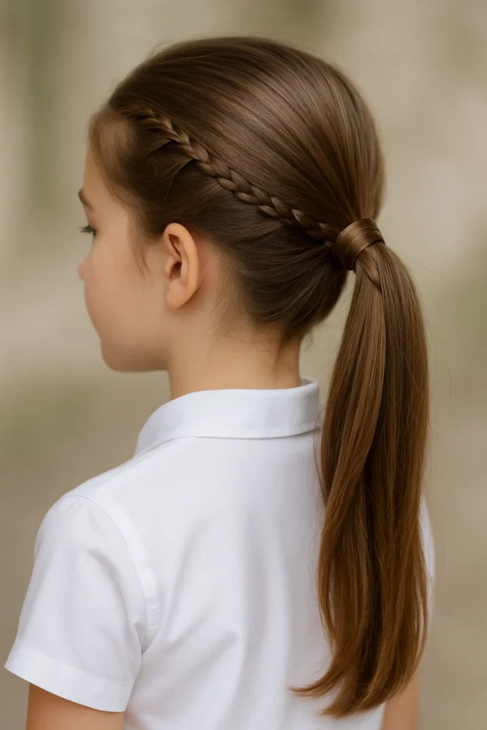 Classic Ponytail with a Twist