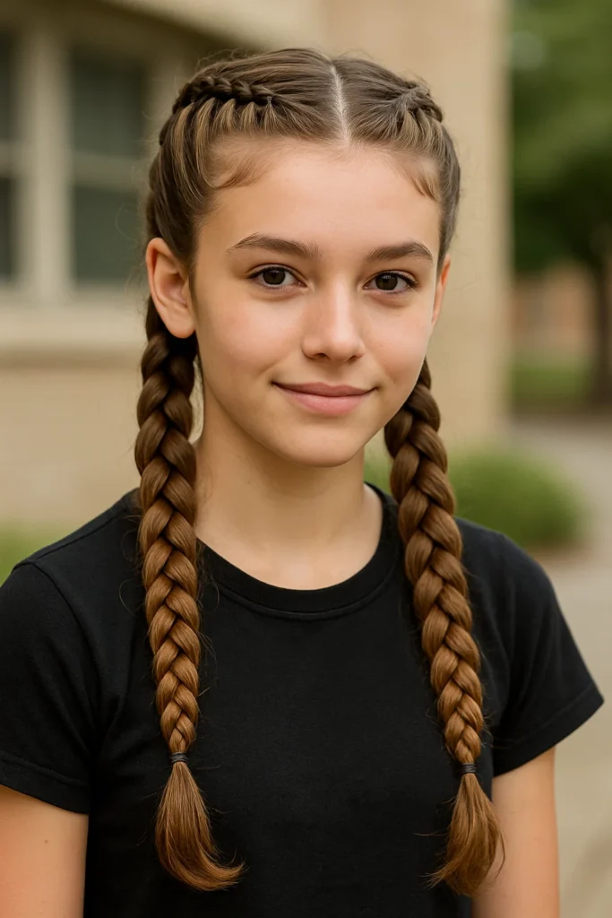 Double Dutch Braids