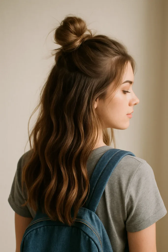 Half-Up Top Knot