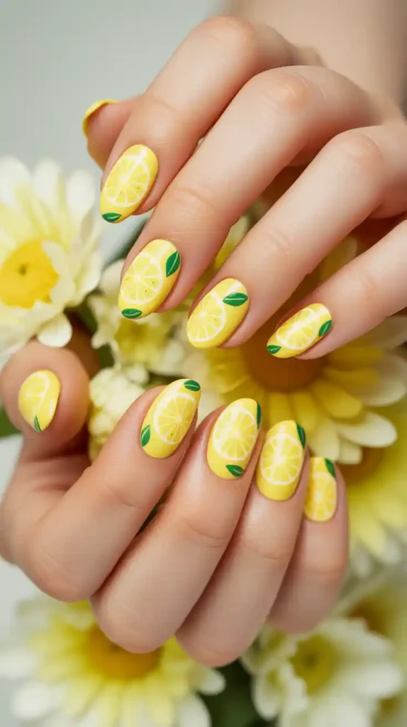 Lemonade Nails