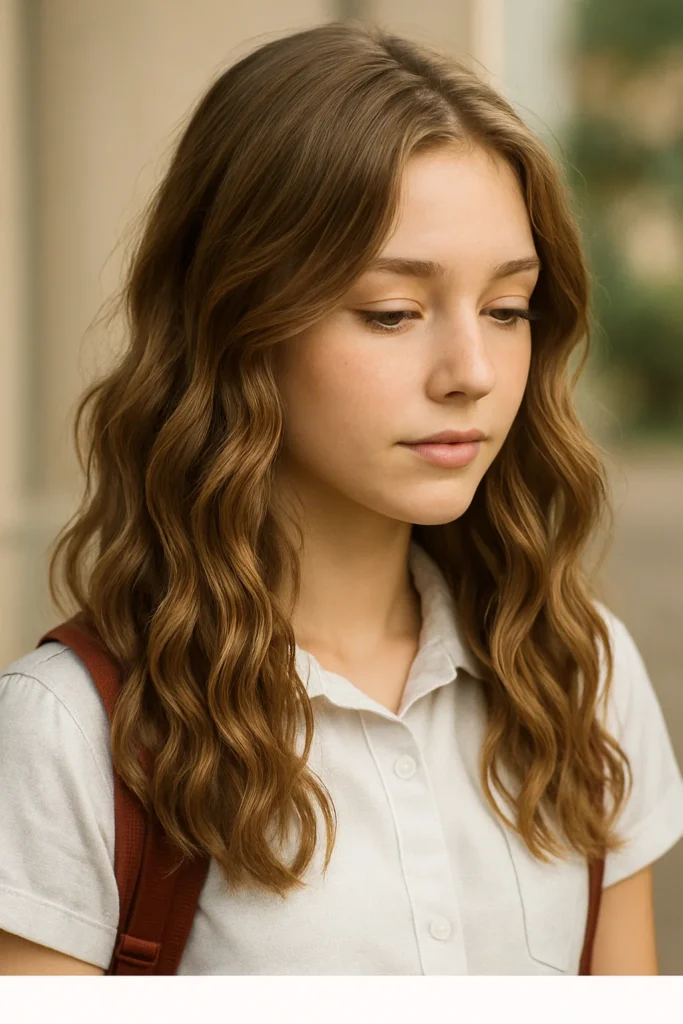 Loose Waves - Back to School Hairstyle