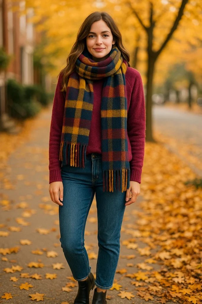 Sweater and Scarf Combo
