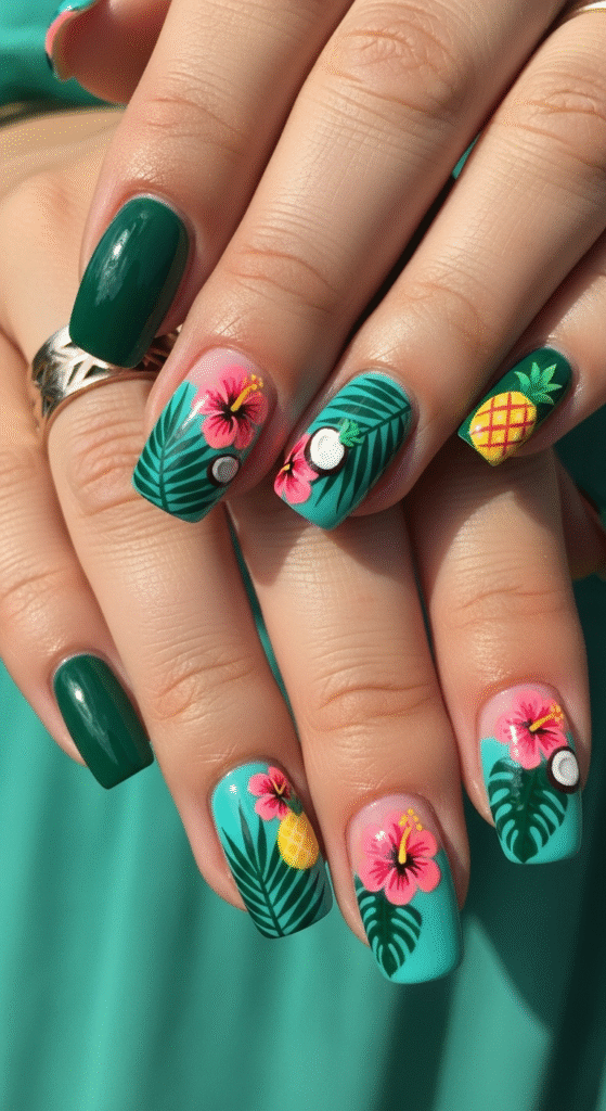 Tropical Palm Prints