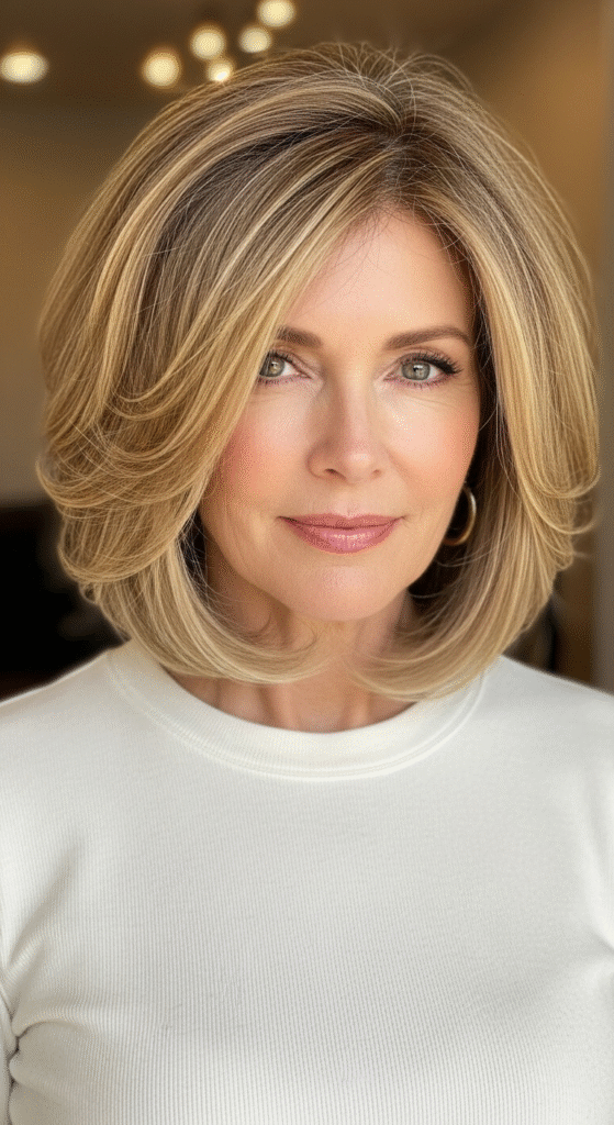 Soft Layered Bob - Short Hairstyles