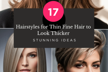 17 Stunning Hairstyles for Thin Fine Hair to Look Thicker