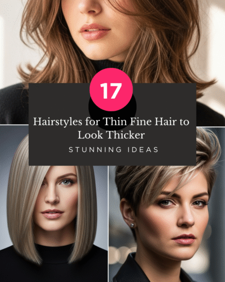 17 Stunning Hairstyles for Thin Fine Hair to Look Thicker