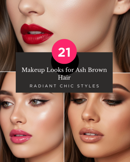 21 Makeup Looks for Ash Brown Hair: Radiant Chic Styles