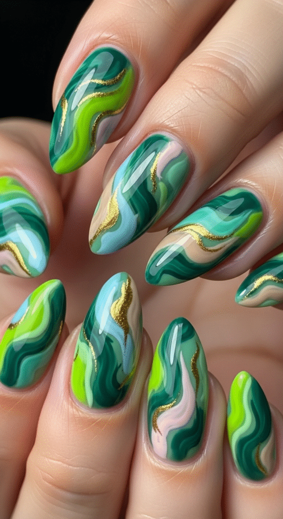 Abstract Green Art
