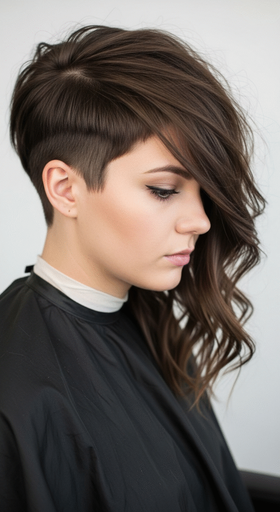 Asymmetrical Cut