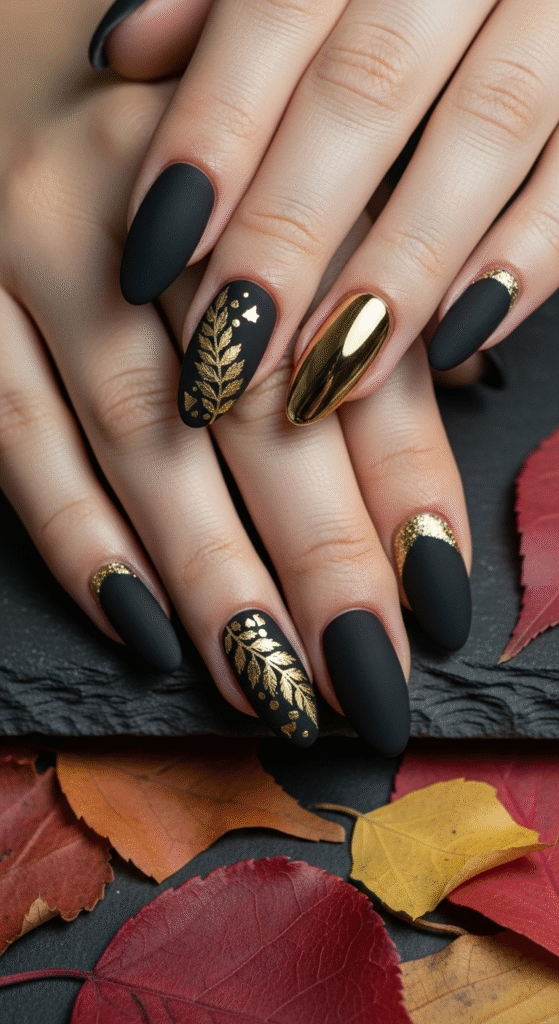 Black and Gold Glam