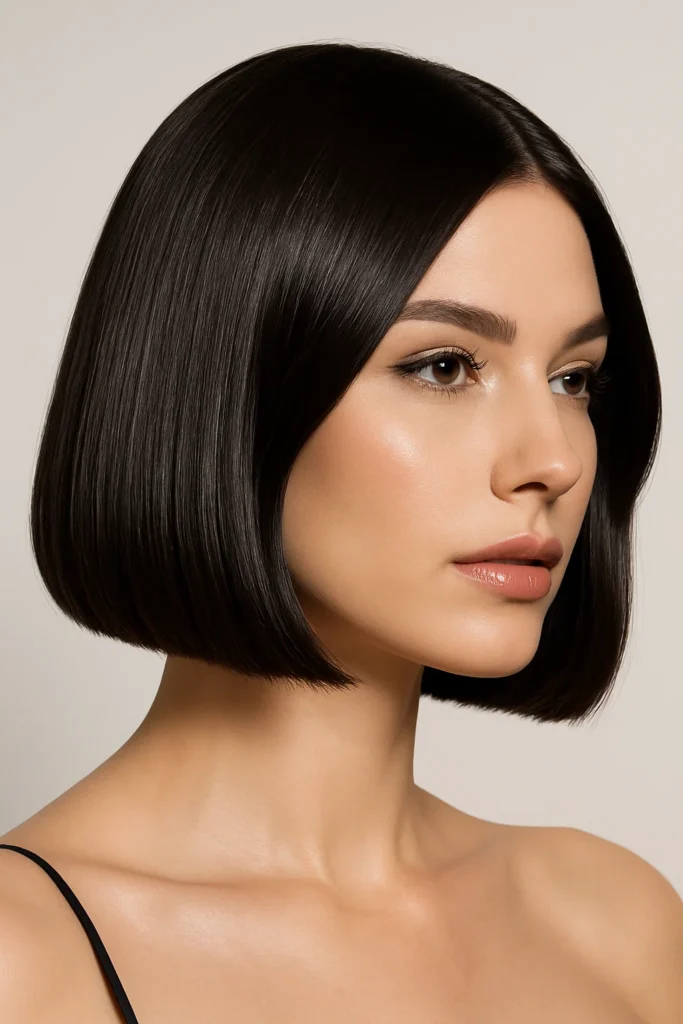 Blunt Bob for Sleek Dimension - Hairstyles for Thin Hair