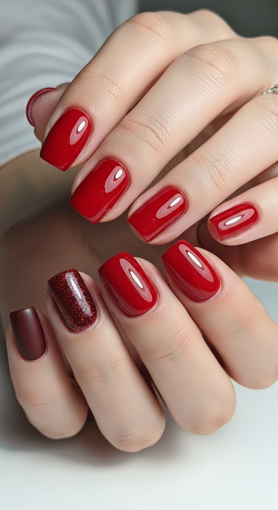 Bold Red Glam