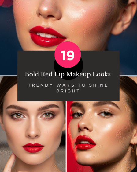 Bold Red Lip Makeup Looks 19 Trendy Ways to Shine Bright