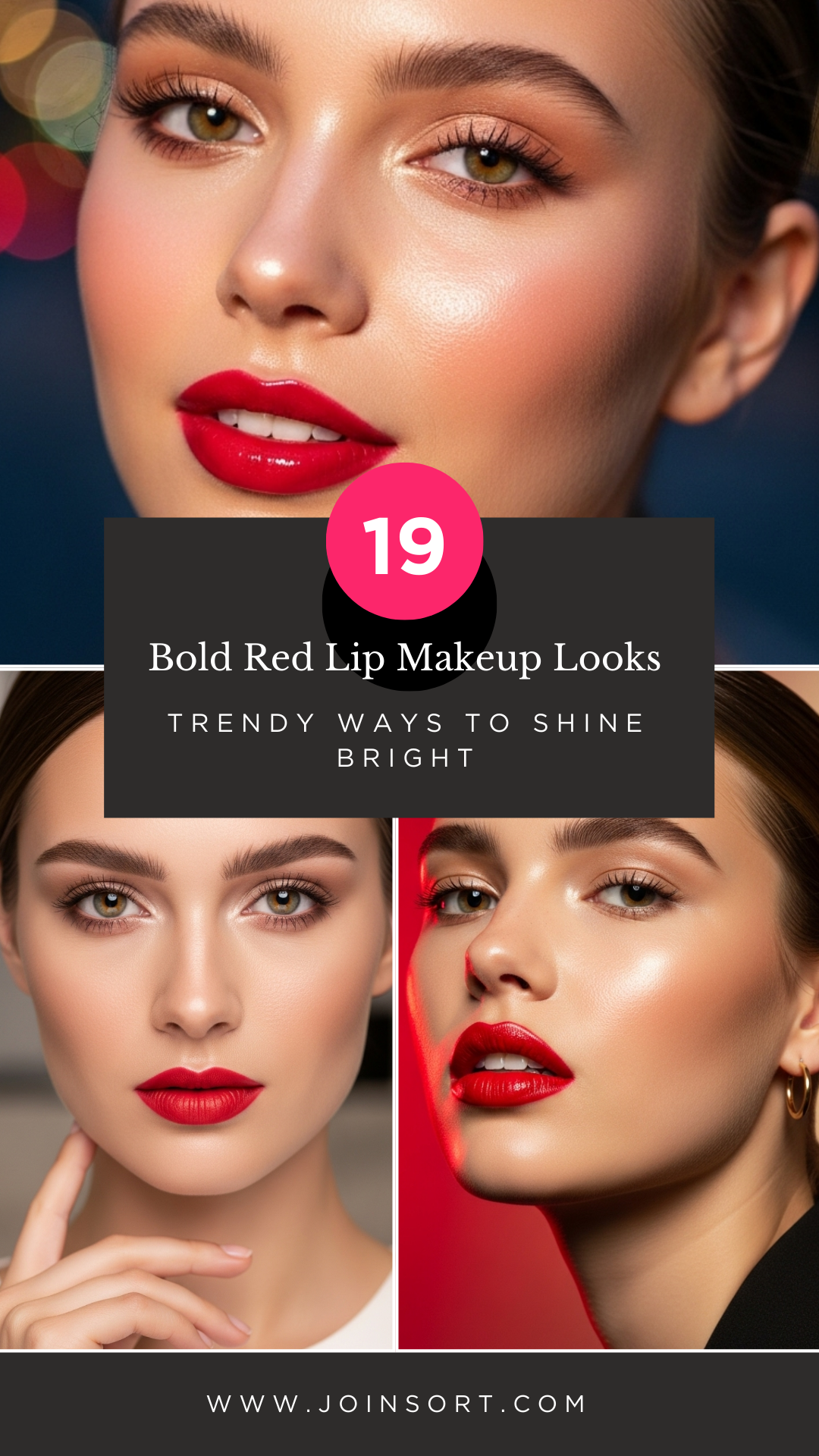 Bold Red Lip Makeup Looks 19 Trendy Ways to Shine Bright