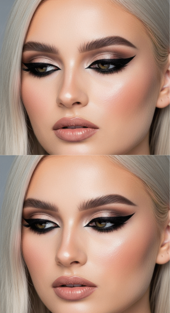 Bold Winged Eyeliner