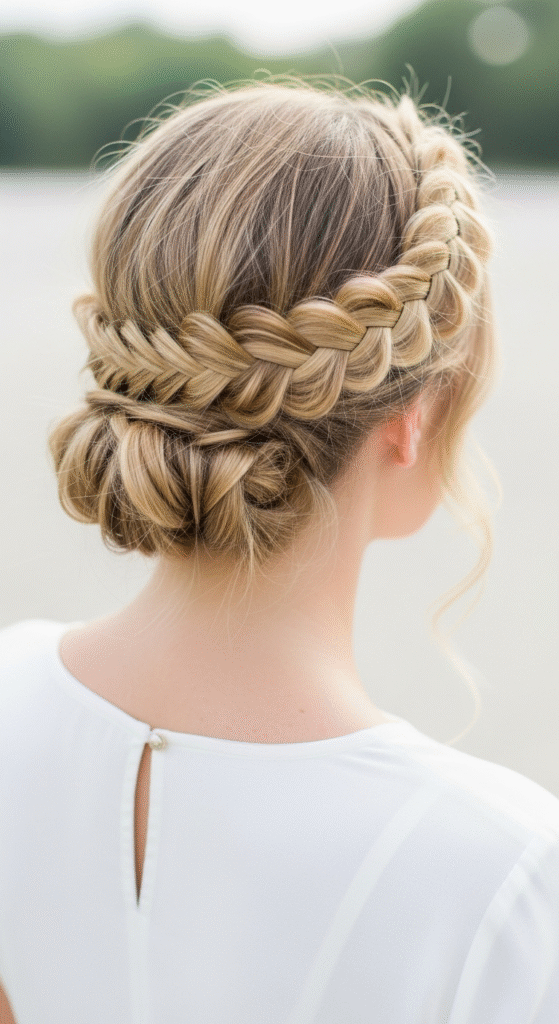 Braided Crown Style