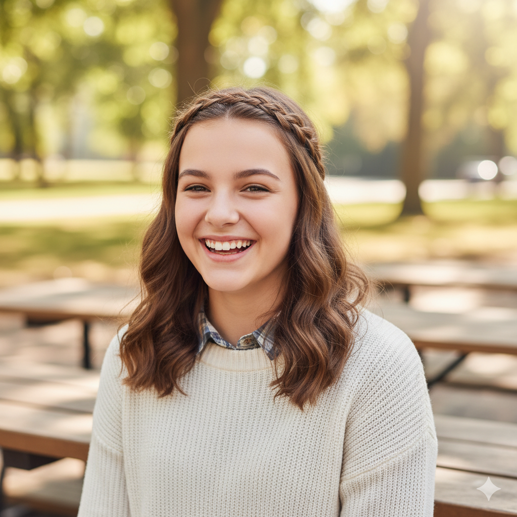 Braided Headband - Quick Hairstyles for High School Students