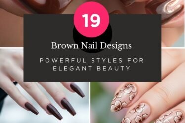 Brown Nail Designs 19 Powerful Styles for Elegant Beauty