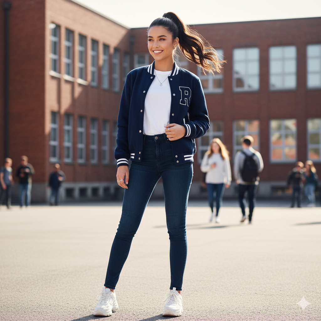 Classic High Ponytail - Quick Hairstyles for High School Students