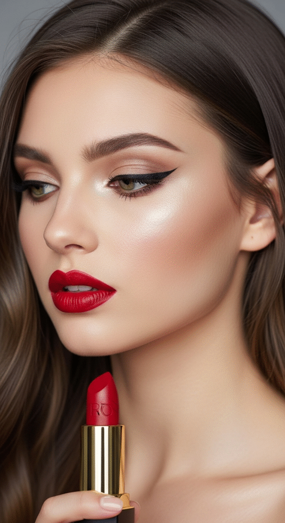 Classic Red Lips