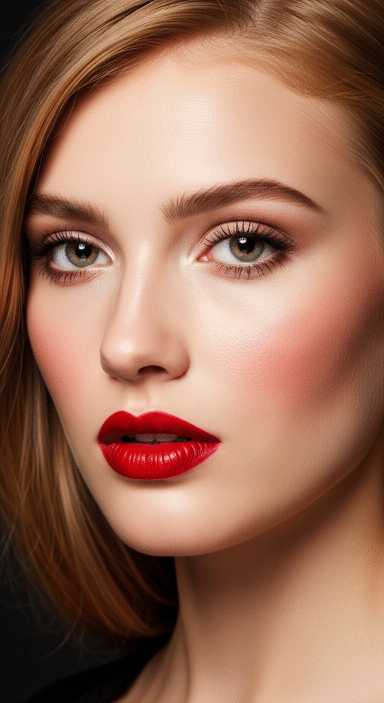Classic Red Lips