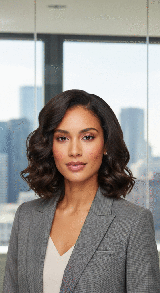 Curly Lob (Long Bob)