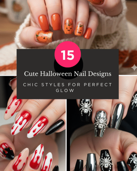 Cute Halloween Nail Designs 15 Chic Styles for Perfect Glow