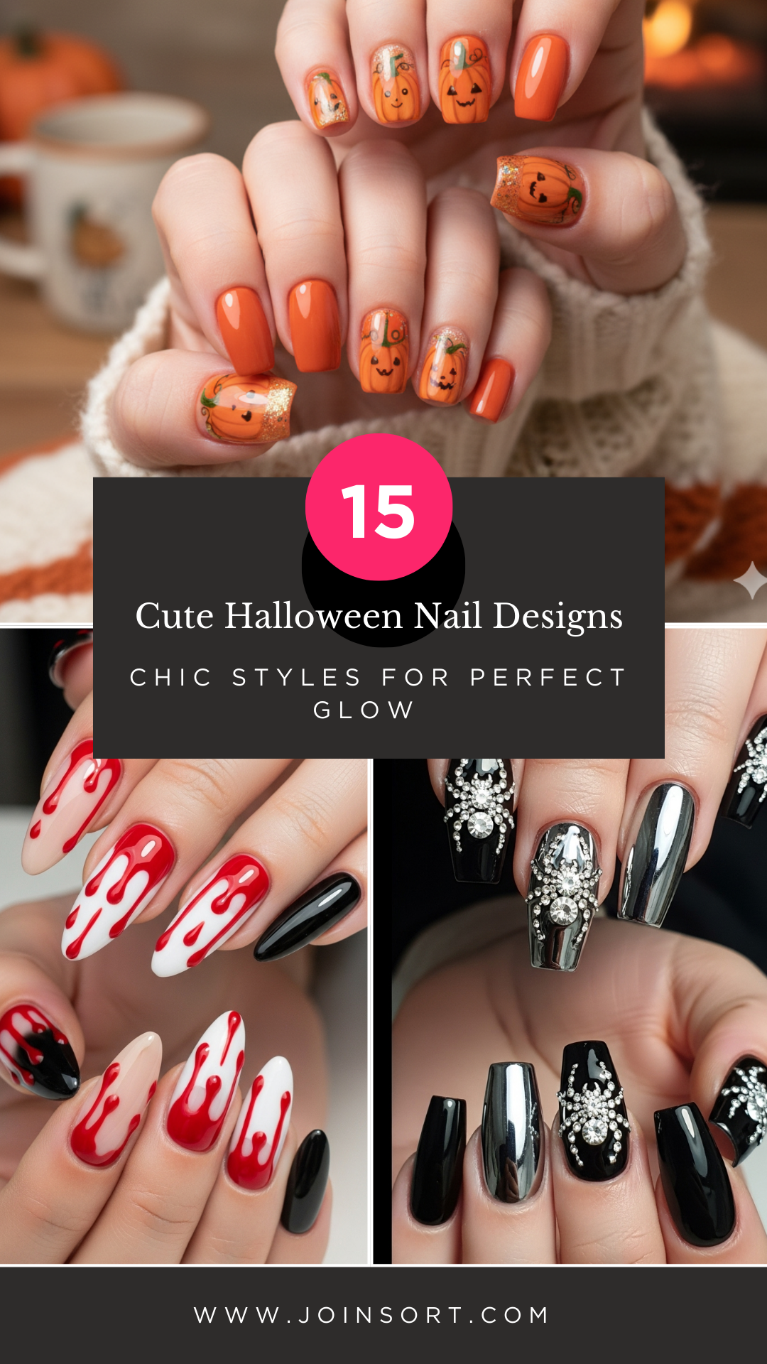 Cute Halloween Nail Designs 15 Chic Styles for Perfect Glow