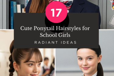 17 Cute Ponytail Hairstyles for School Girls: Radiant Ideas