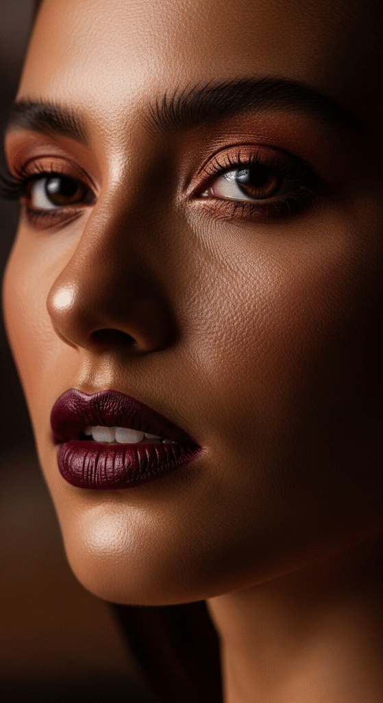 Deep Burgundy Red for Sultry Vibes