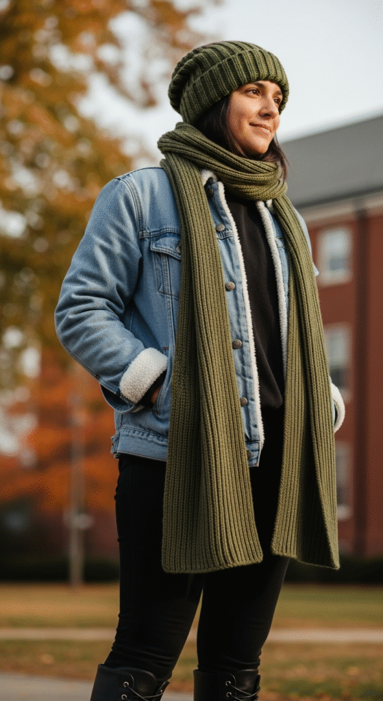 Denim Jackets with Sherpa Lining