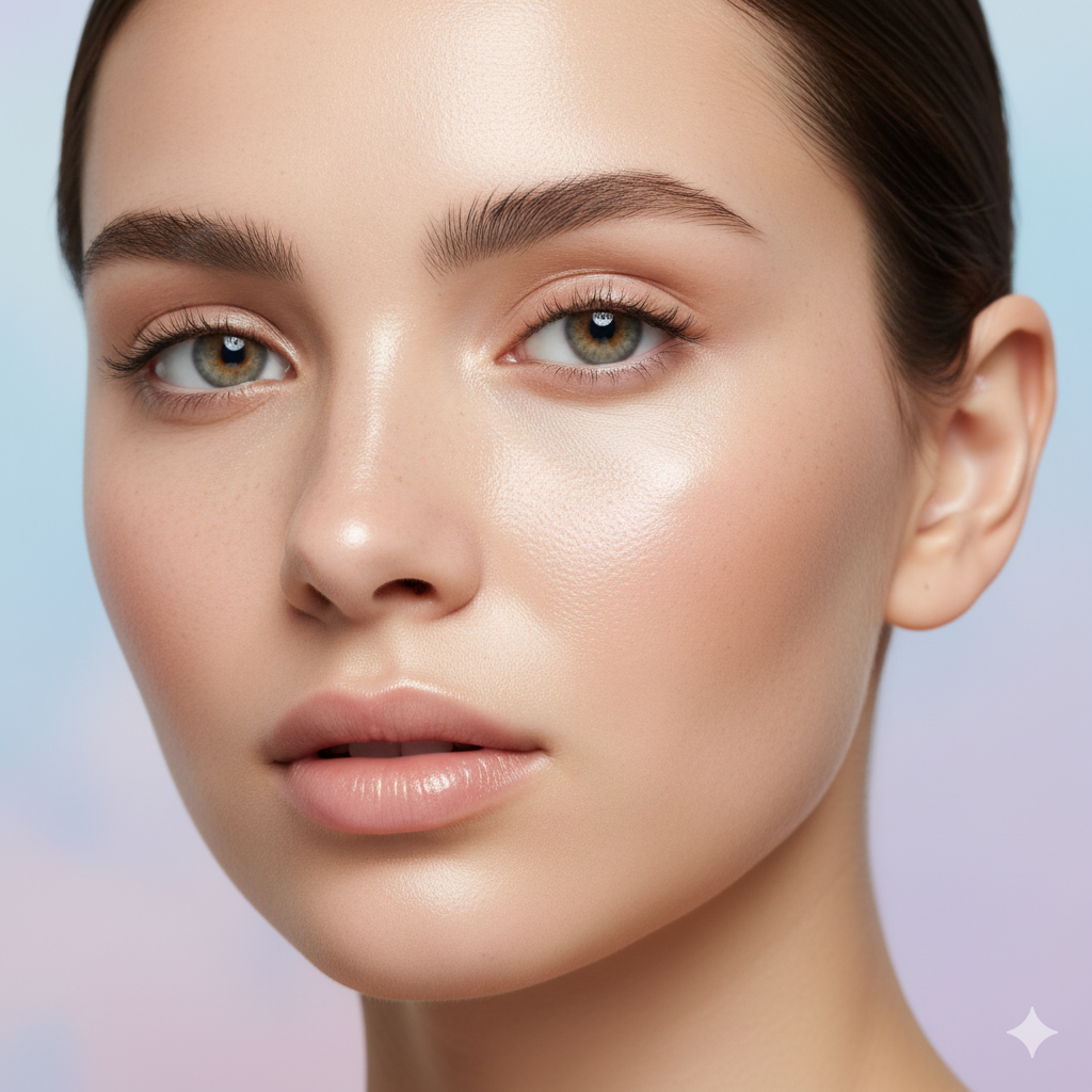 Dewy Fresh Base for Instant Glow - Winter Makeup Looks for Dry Skin
