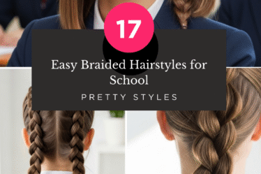 Easy Braided Hairstyles for School 17 Pretty Styles