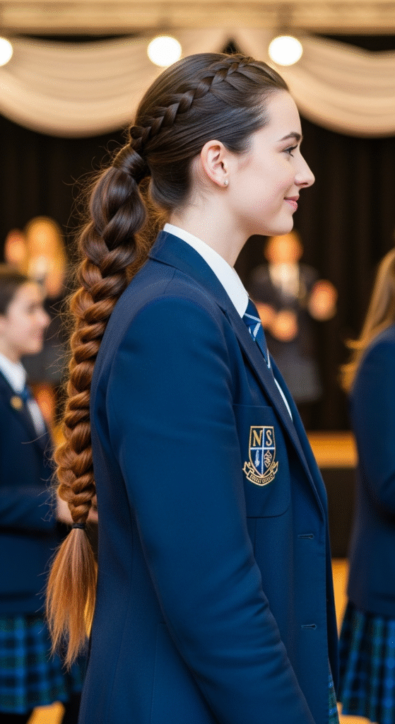 Fishtail Braid Ponytail