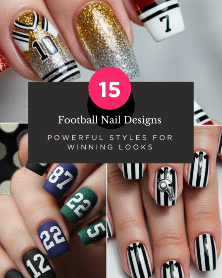 Football Nail Designs 15 Powerful Styles for Winning Looks