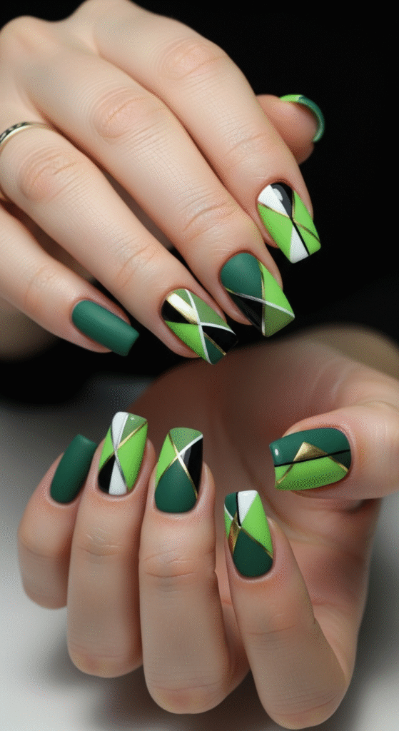 Geometric Green Art
