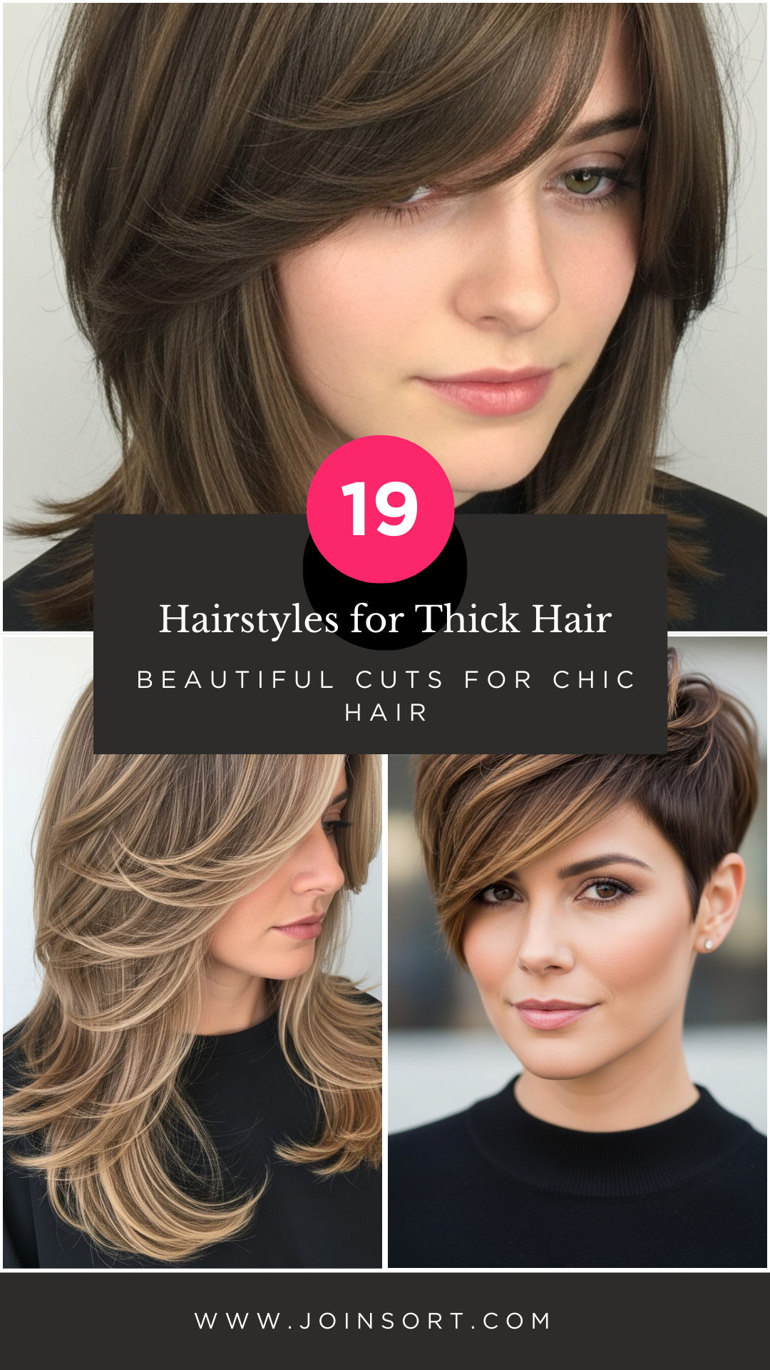Hairstyles for Thick Hair 19 Beautiful Cuts for Chic Hair