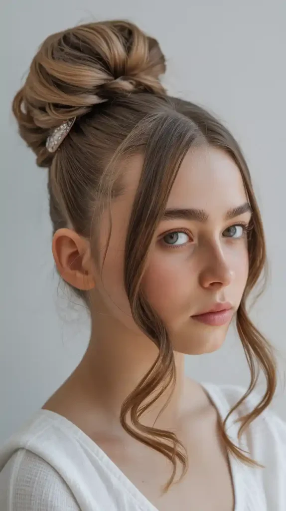 Low Messy Bun