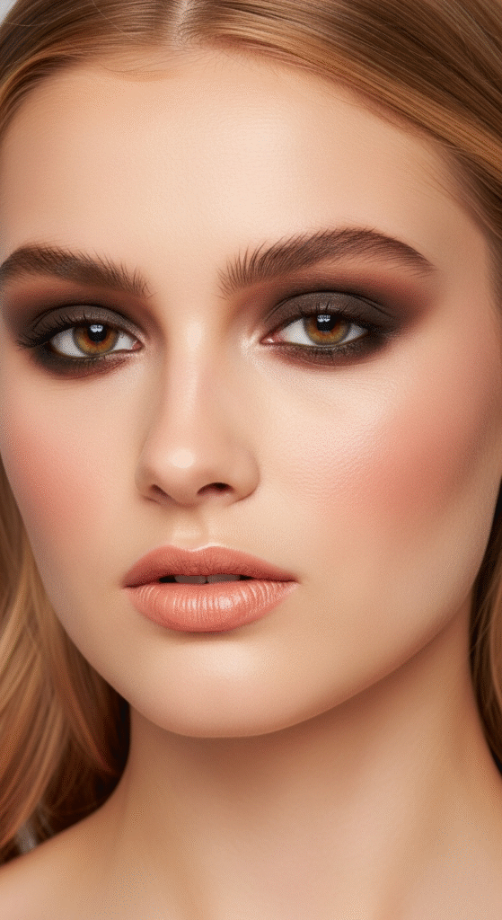 Matte Brown Elegance