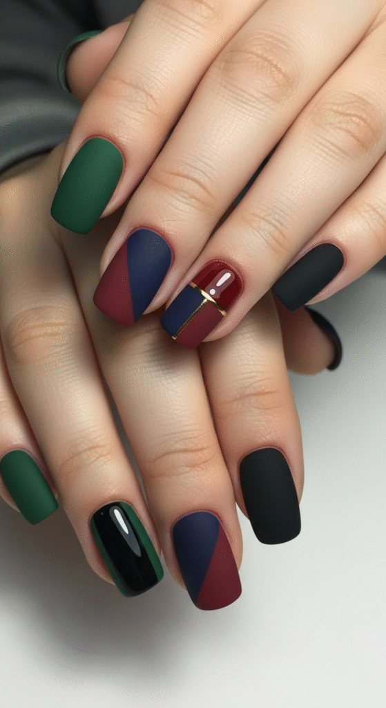 Matte Magic - Short Nail Designs
