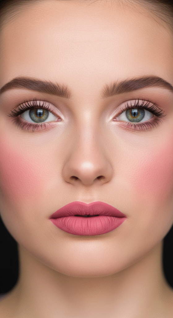 Matte Pink Lips