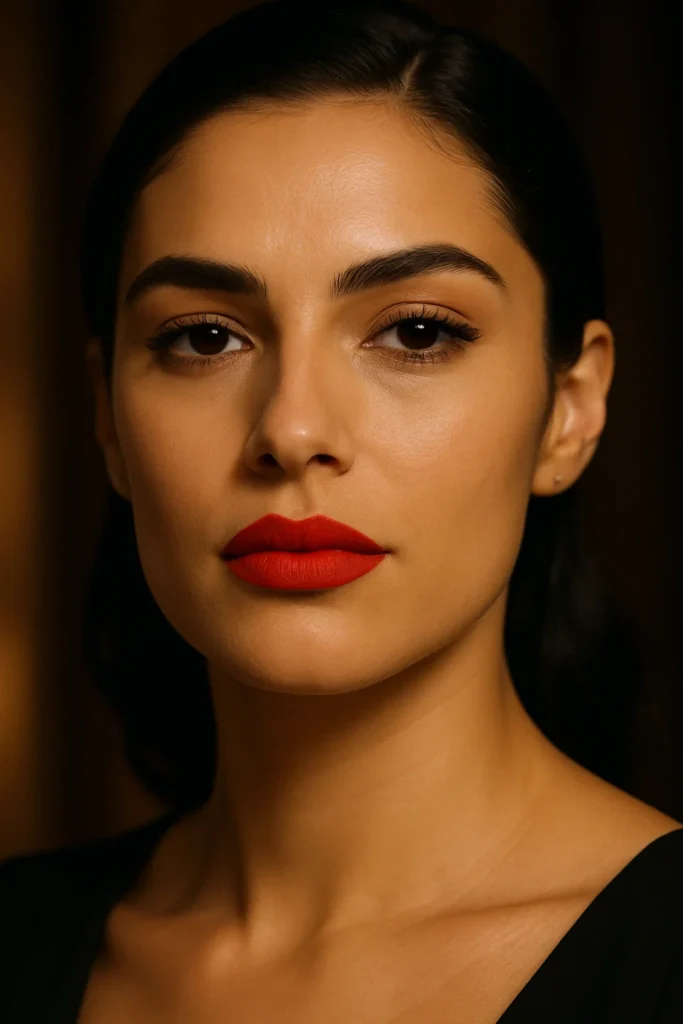 Matte Red Lips