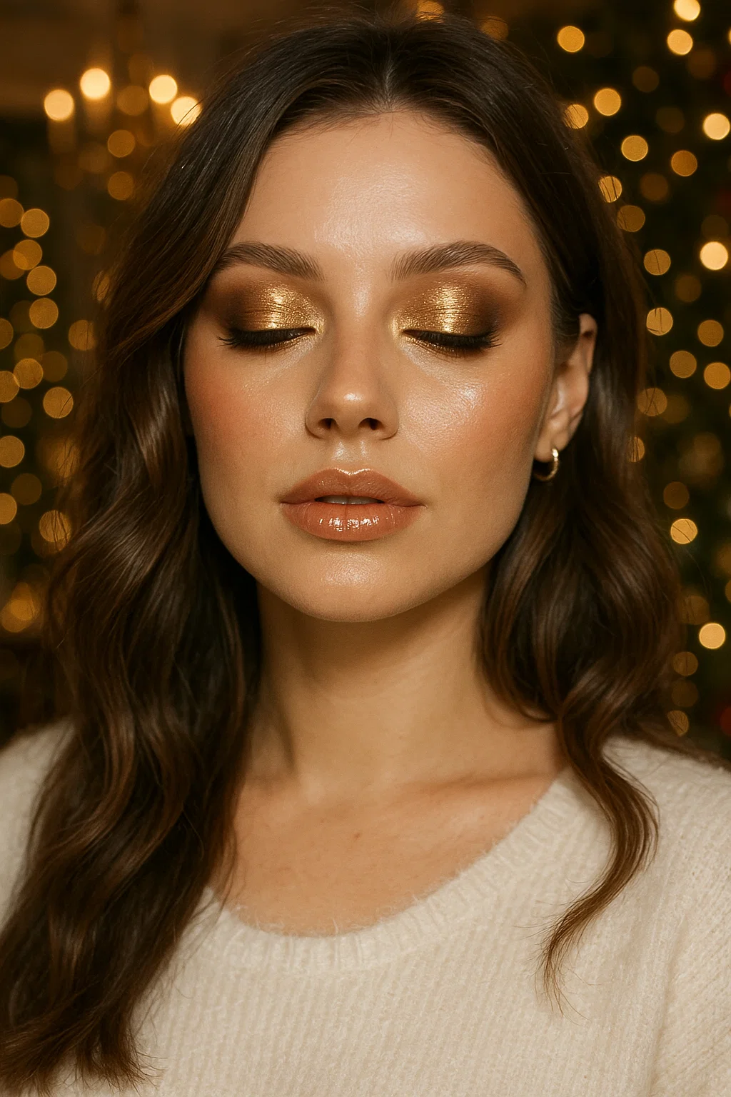 Metallic Eyes for Festive Nights