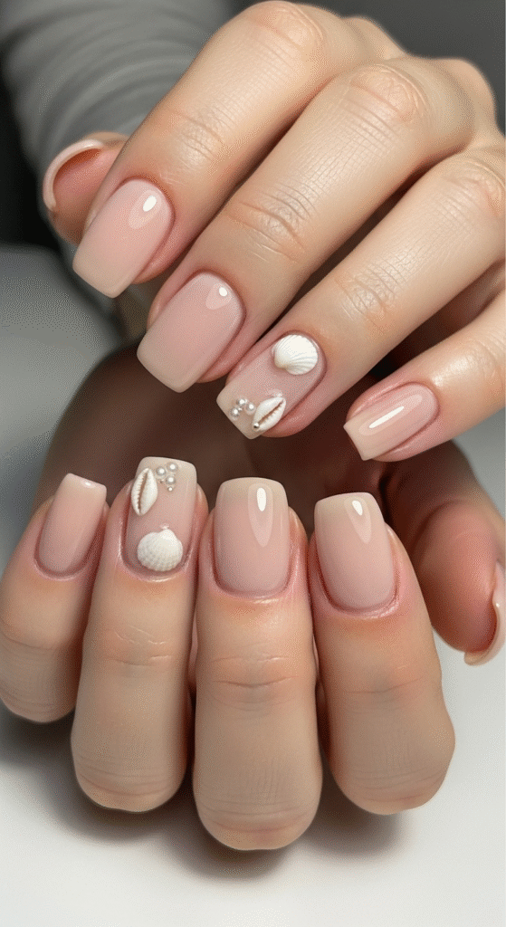 Minimalist Seashell Accents