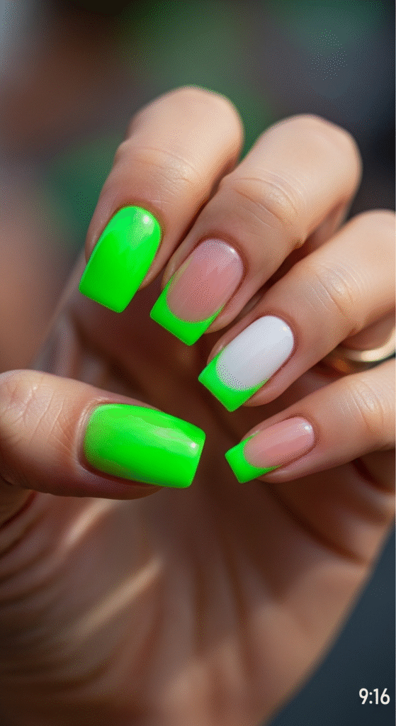 Neon Green Accents