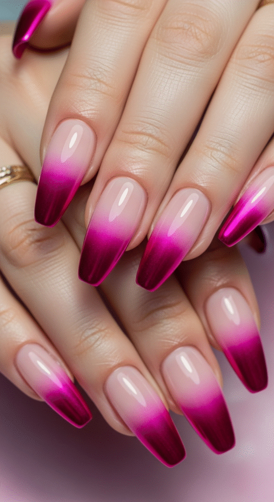 Ombre Pink Chrome
