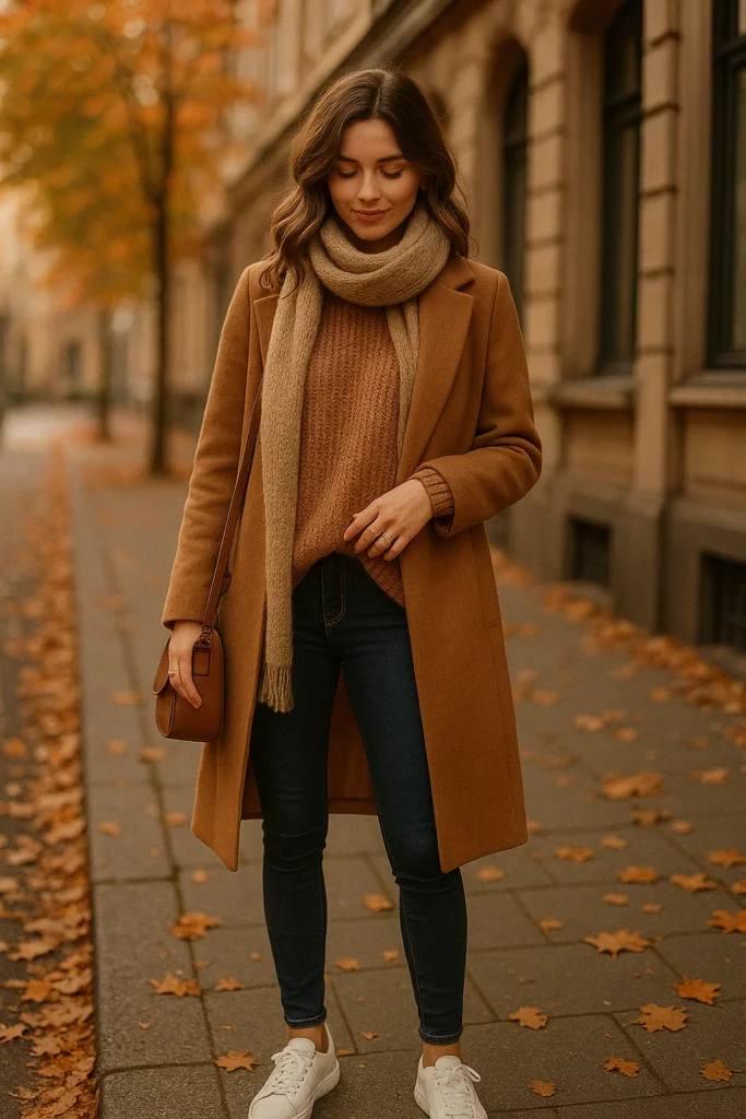 Oversized Sweater with Skinny Jeans - Cute Simple Fall Outfits