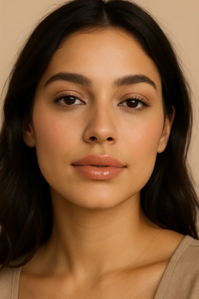 Peachy Nude Lips