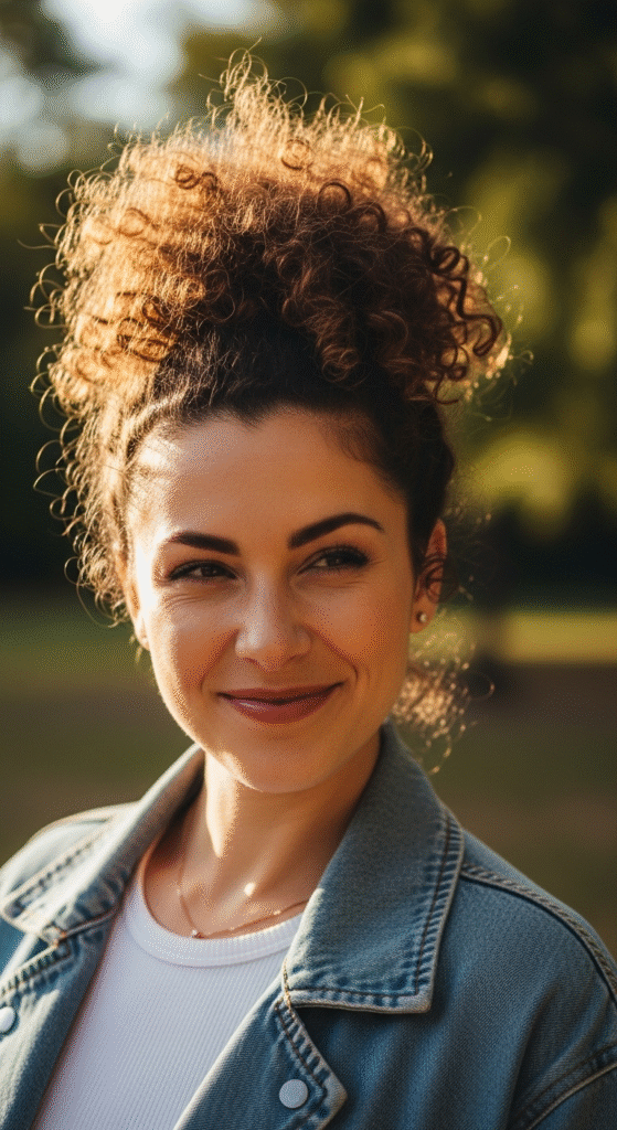 Pineapple Updo